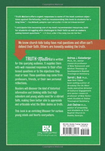 Truth Matters: Confident Faith in a Confusing World Hardcover