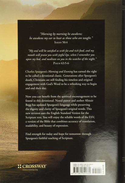 Morning and Evening: A New Edition of the Classic Devotional Based on The Holy Bible, English Standard Version (Hardcover)