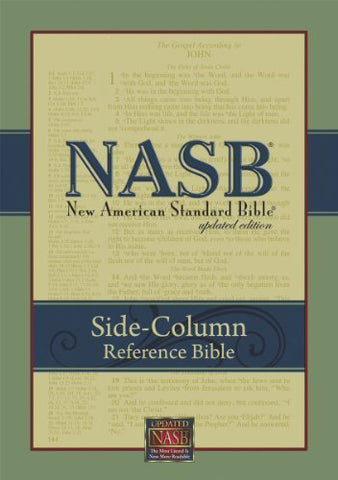 NASB Update Side-Column Reference Bible (Black) by The Lockman Foundation (1996)